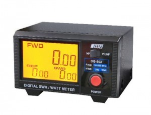 K-PO DG-503 SWR/Wattmeter digital mit LC-Display 4x PL