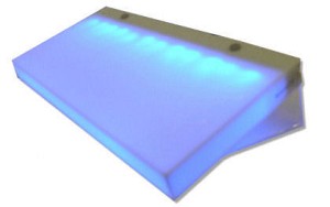 LED Sideboard Blau