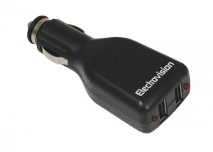 Dual-USB-Adapter für 12 Volt-Zigarettenanzünder (2,1 Ampere)