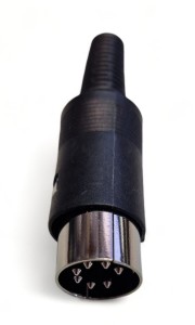 7pol-DIN-Stecker  Kunststoff