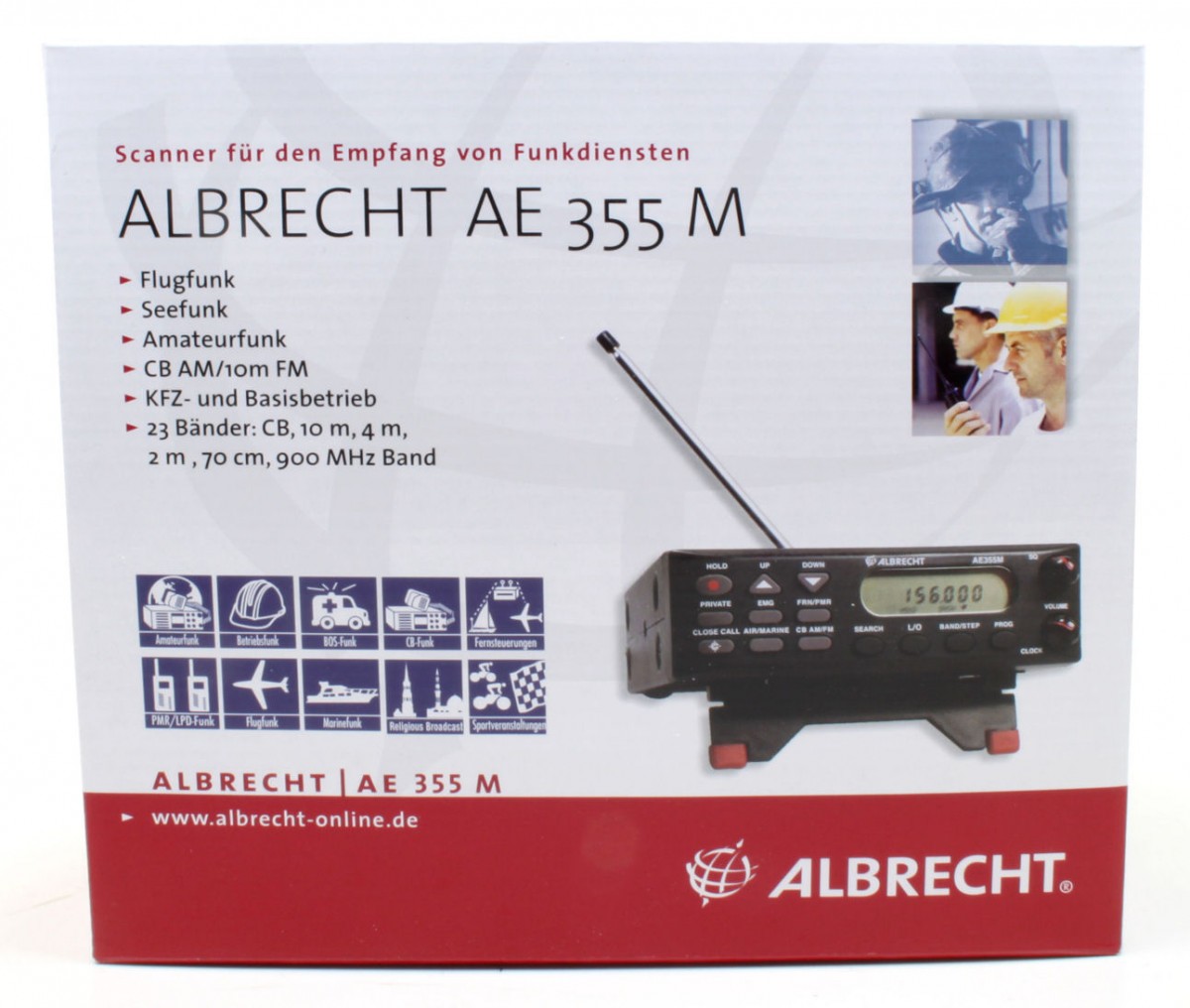 ALBRECHT AE355M: Récepteur radio - scanner mobile chez reichelt